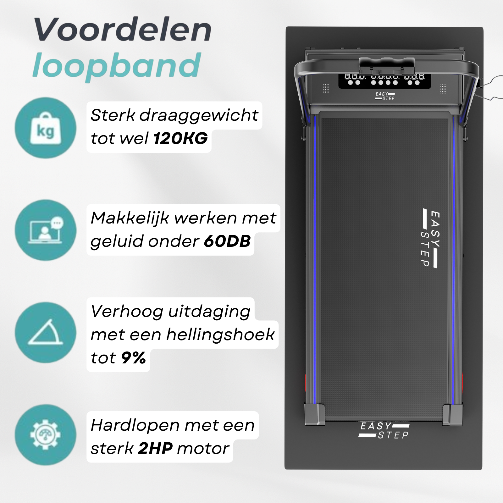 Easystep V10B - 10km/h - 9° Helling