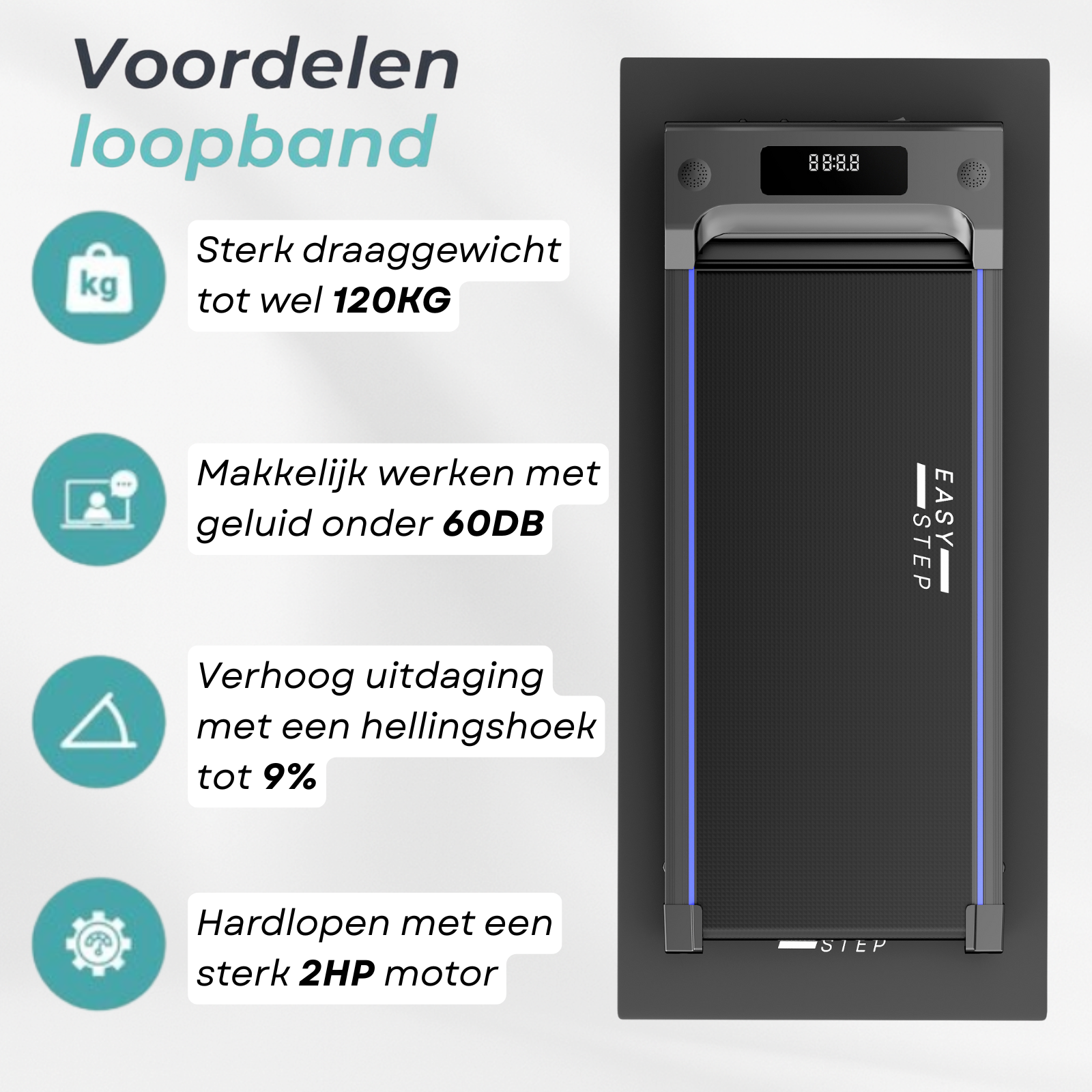 Easystep V6H - 6km/h - 9° Helling