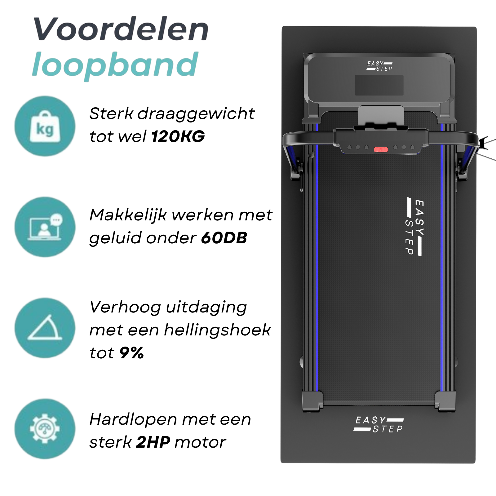 Easystep V12L - 12km/h - 9° Helling